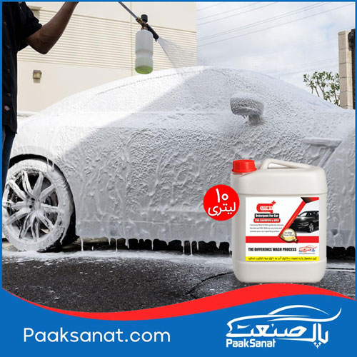 استفاده شامپو خودرو کارواشی